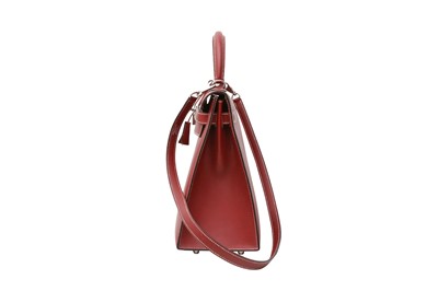 Lot 271 - Hermes Rouge H Chamonix Kelly Sellier 32