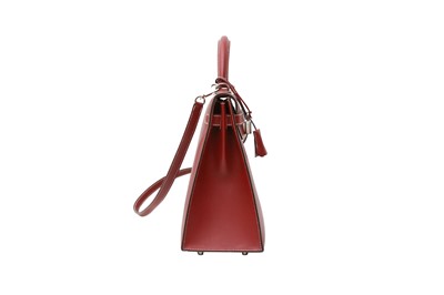 Lot 271 - Hermes Rouge H Chamonix Kelly Sellier 32