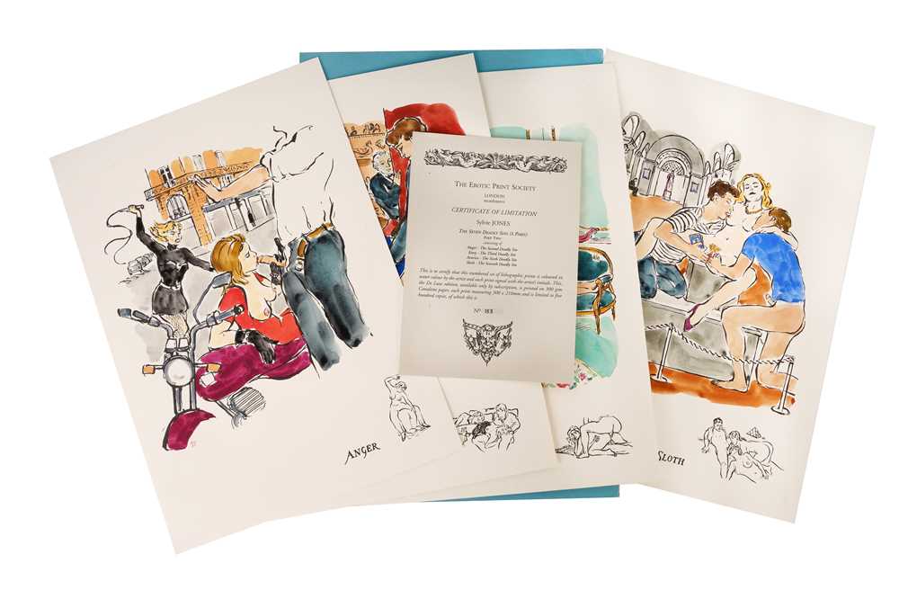 Lot 387 - THE EROTIC PRINT SOCIETY.- SYLVIE JONES