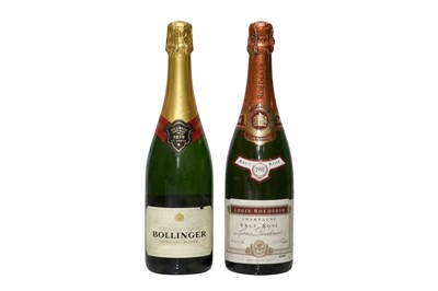 Lot 10 - Louis Roederer Rosé, Reims, 1991 and Bollinger, Special Cuvee, Ay, NV