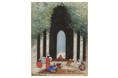 Lot 213 - HANS JACOB HANSEN R.S.W. (BRITISH 1853-1947)