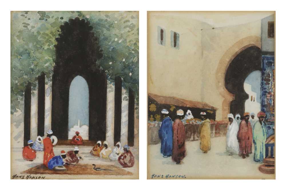 Lot 213 - HANS JACOB HANSEN R.S.W. (BRITISH 1853-1947)