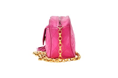 Lot 228 - Chanel Pink Bijoux Chain Mini Camera Bag