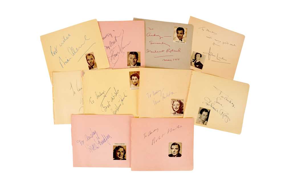 Lot 339 - Autograph Collection.- Incl. Ella Fitzgerald