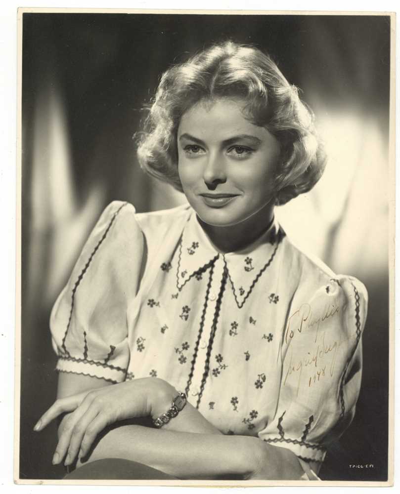 Lot 394 - Bergman (Ingrid)