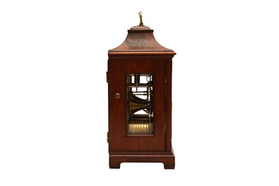 Lot 199 - An 18TH CENTURY WILLIAM WEBSTER MAHOGANY BRACKET CLOCK CIRCA 1740