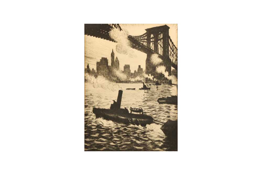 Lot 524 - CHRISTOPHER R. W. NEVINSON ARA (BRITISH 1889-1946)