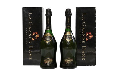 Lot 8 - Veuve Clicquot Ponsardin, La Grande Dame, Reims, 1983, two bottles in original boxes