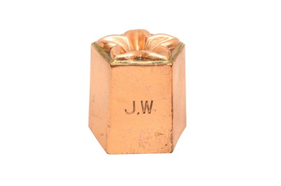 Lot 130 - MINIATURE COPPER JELLY MOULDS