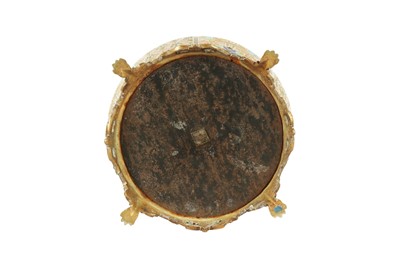 Lot 313 - A SINO-ISLAMIC ORIENTALIST POTTERY VASE WITH GILT BRONZE MOUNTS