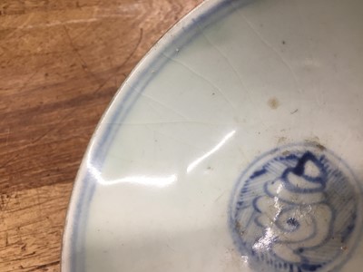 Lot 167 - A CHINESE BLUE AND WHITE BOWL