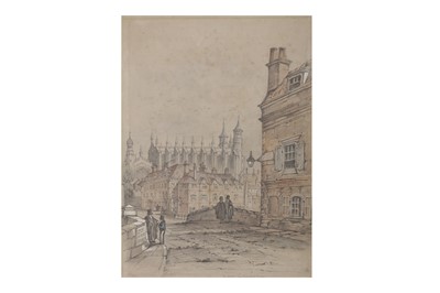 Lot 23 - A COLLECTION OF ARCHITECTURAL WATERCOLOURS