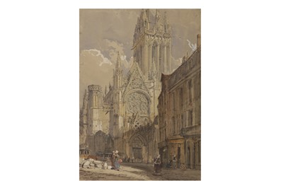 Lot 52 - A COLLECTION OF ARCHITECTURAL WATERCOLOURS