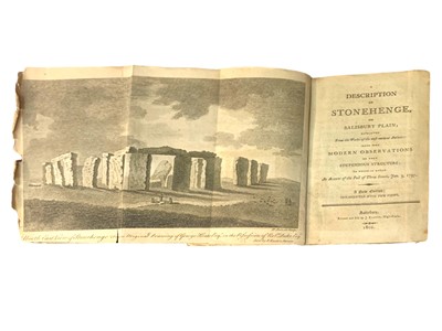 Lot 71 - Stonehenge, 1802 & Bath, 1802
