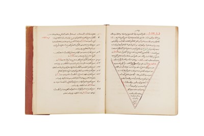 Lot 436 - A NORTH AFRICAN COMMEMORATIVE MANUSCRIPT BY MUHAMMAD AL-TLEMCENI