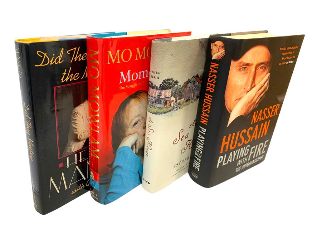 Lot 390 - Signed Books.