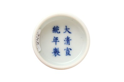 Lot 129 - A PAIR OF CHINESE FAMILLE-ROSE 'DRAGON' CUPS