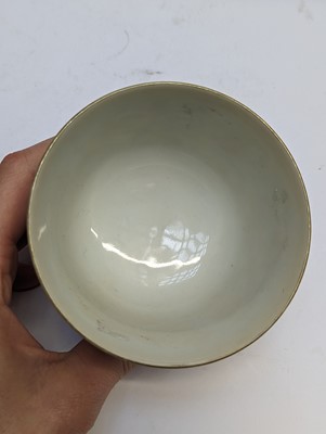 Lot 130 - A CHINESE FAMILLE ROSE YELLOW-GROUND 'HUNDRED BOYS' CUP