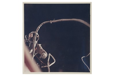 Lot 57 - Pilot of the Gemini-9A spaceflight during his extravehicular activity