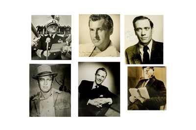 Lot 387 - Photograph Collection.- Vintage Actors