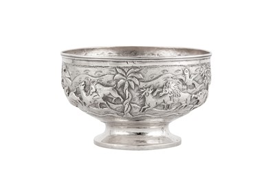 Lot 164 - An early 20th century Anglo – Indian silver small footed bowl, Bombay circa 1920