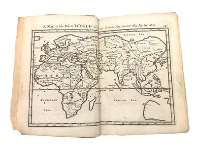 Lot 75 - Geographia Classica: the Geography of the Ancients. 1712
