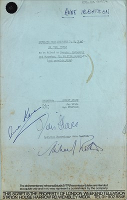Lot 428 - On The Buses.- Signed Script