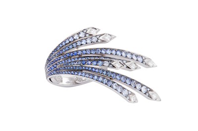 Lot 179 - Stephen Webster | A sapphire and diamond dress ring