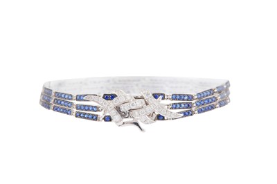 Lot 178 - Stephen Webster | A sapphire and diamond bracelet, 2012