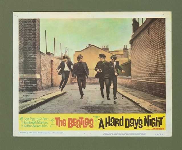 Lot 458 - The Beatles.- A Hard Day's Night