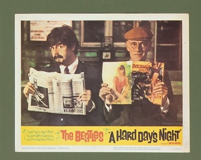 Lot 458 - The Beatles.- A Hard Day's Night