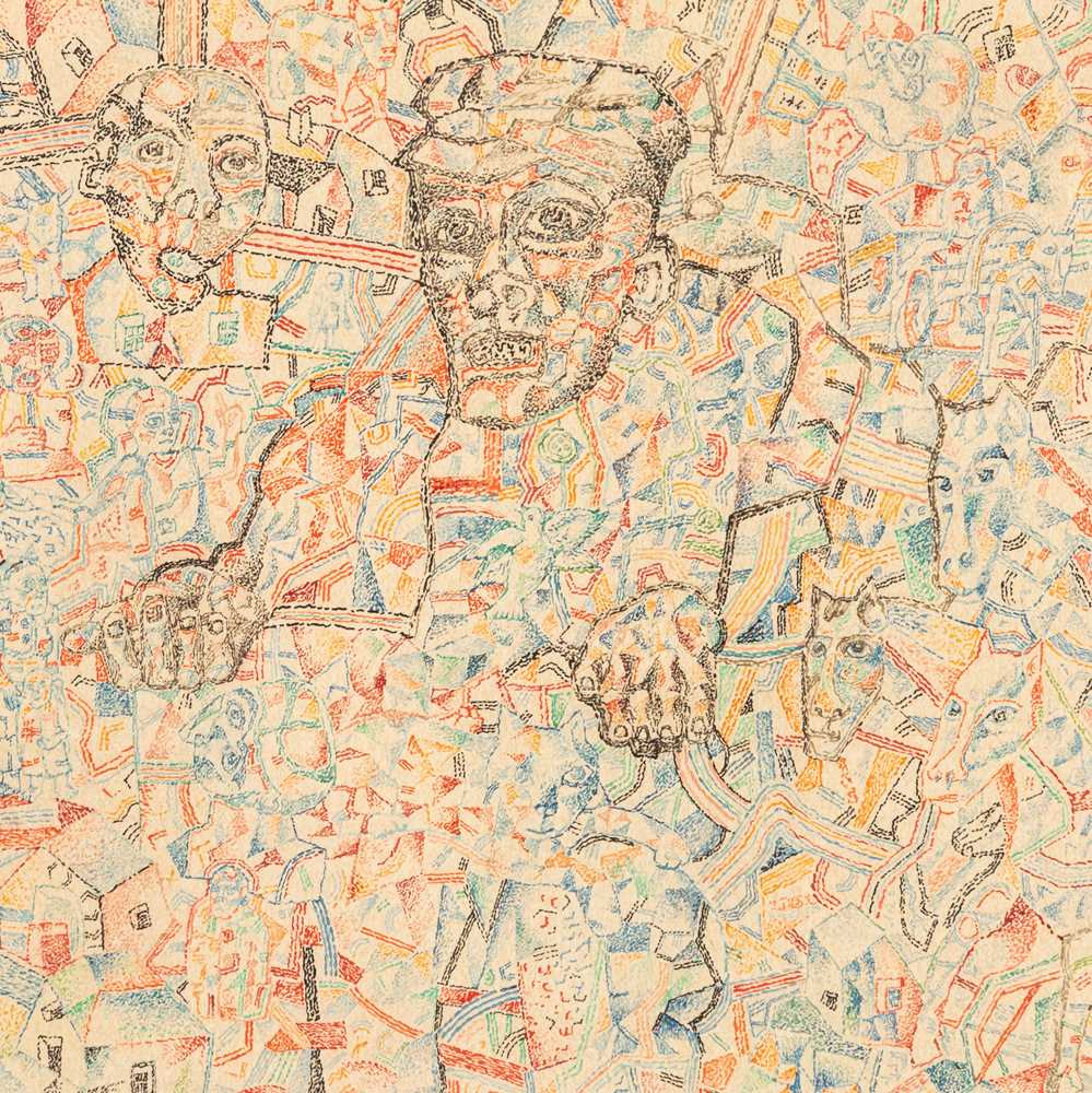 32 - Pavel Filonov (Russian, 1883-1941)
