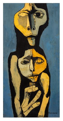 Lot 35 - Oswaldo Guayasamín (Ecuadorian, 1919-1999)