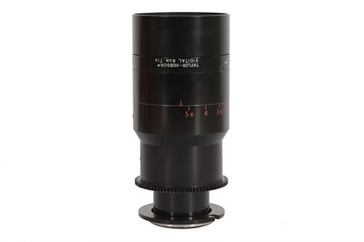 Lot 280 - A Taylor Hobson 8cm T/1.5 Vidital TV Lens