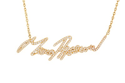 Lot 94 - Stephen Webster | A "I Promise to Love You" diamond necklace