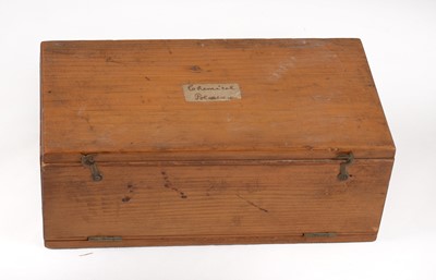 Lot 140 - An Unusual Collection of Microscope Slides. Box Marked Chemical Polarscope.