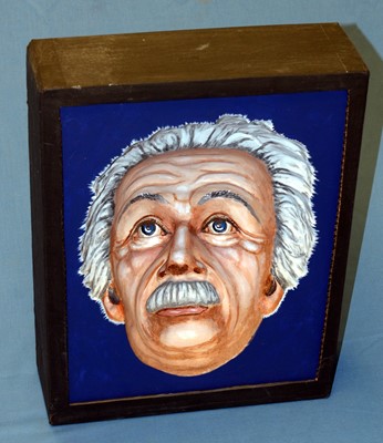Lot 62 - An Einstein "Moving Gaze" or "Hollow Head" Optical Illusion.