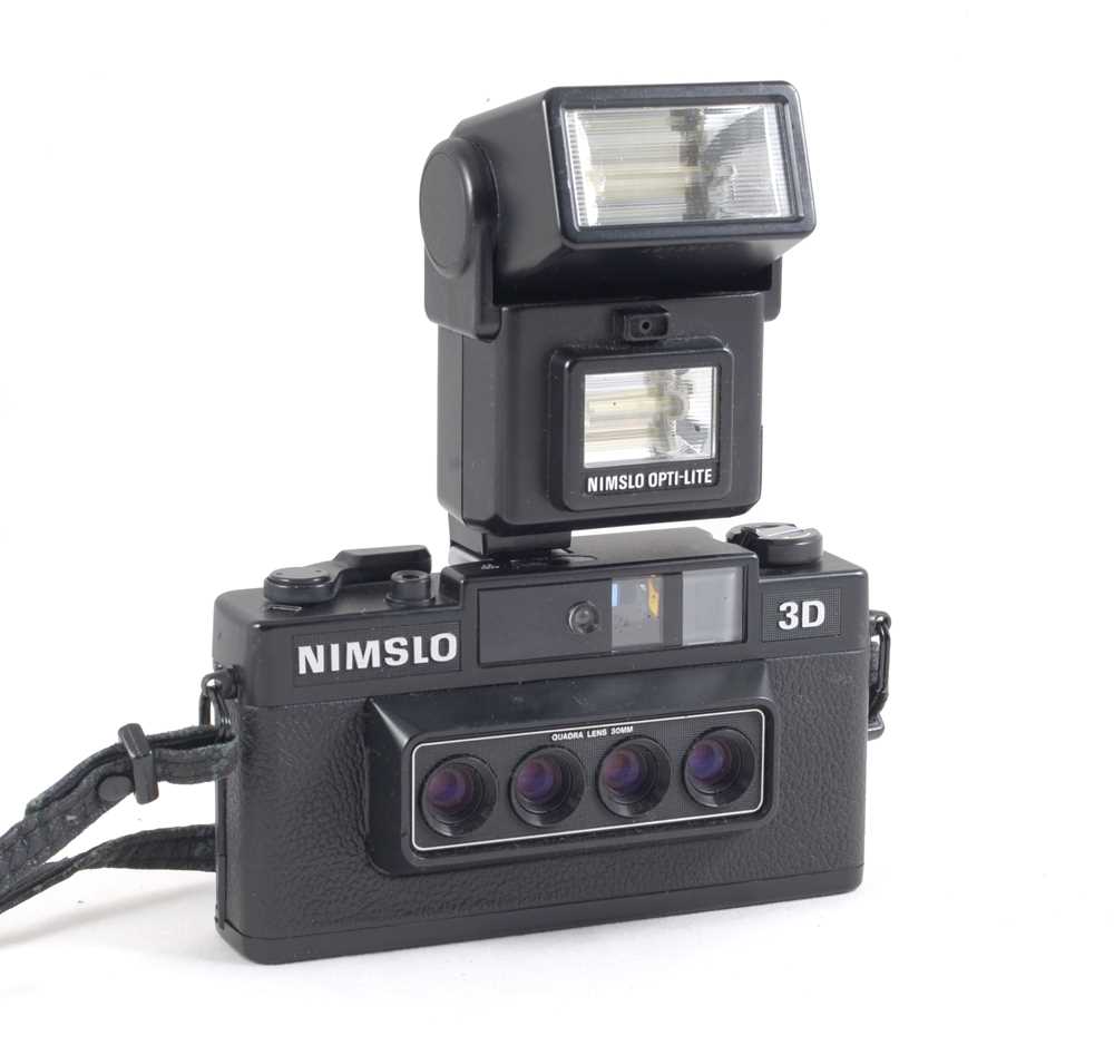 Lot 58 - A Good, Used Nimslo 3D Lenticular Camera