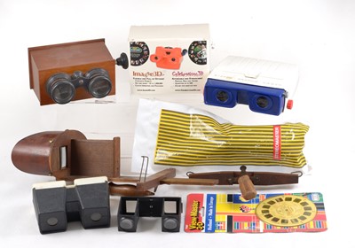 Lot 89 - A Selection of 3D Stereoscopes.