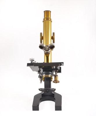 Lot 135 - A Brass Leitz Microscope, circa 1900.