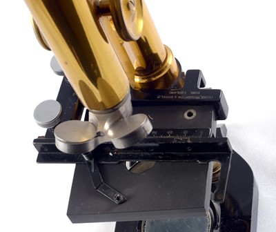 Lot 135 - A Brass Leitz Microscope, circa 1900.