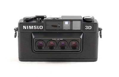 Lot 68 - A "Trade Pack" of 3 NOS Nimslo Lenticular Cameras.