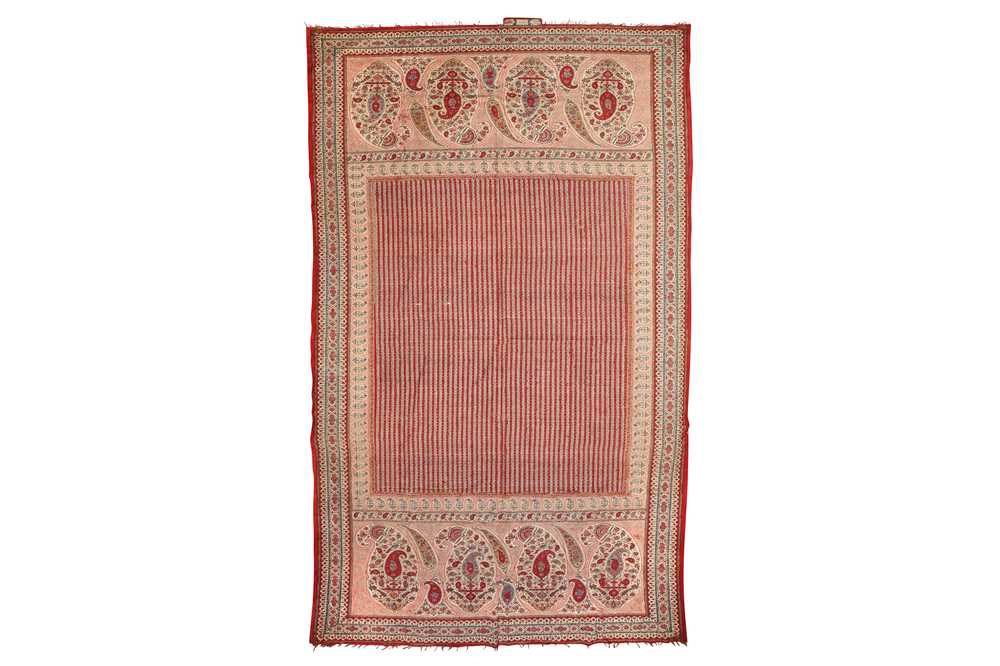 Lot 491 - A FINE KALAMKARI CLOTH