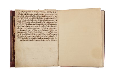Lot 402 - A MOROCCAN MANUSCRIPT OF AL JAZULI’S DALA’IL AL-KHAYRAT