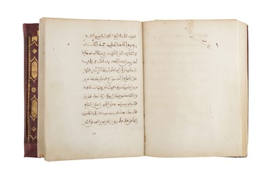 Lot 402 - A MOROCCAN MANUSCRIPT OF AL JAZULI’S DALA’IL AL-KHAYRAT