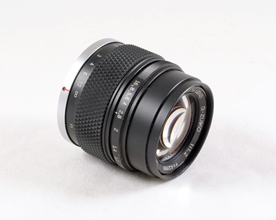Lot 260 - Fast Olympus 42mm f1.2 C-mount Close-Focus Television Lens.
