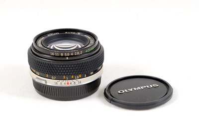 Lot 243 - A Rare Olympus OM Auto-S 40mm f2 Pancake Lens.