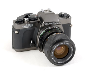 Lot 87 - An Uncommon Olympus OM2000 Spot Metering Camera Set.