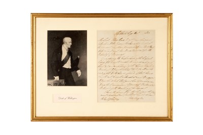 Lot 598 - Wellington (Arthur Wellesley, Duke of)