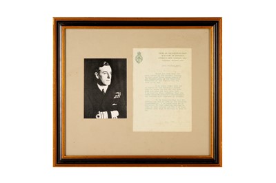 Lot 573 - Mountbatten of Burma (Earl of)